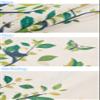 BAIHT HOME Cotton Linen Japanese Noren Doorway Curtain Tapestry with Summer Mood Screen Door Blind 33.5" Width x 59.1" Long view 4