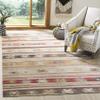 SAFAVIEH Washable Rug Outdoor Montage Collection - 4' x 6', Taupe & Multi, Non-Shedding & Easy to Clean, Ideal for Patio, Backyard, Mudroom (MTG238E) view 1