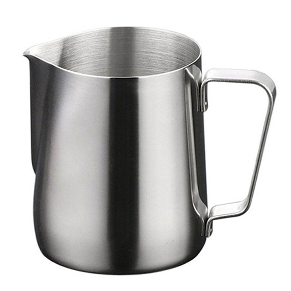 34 OZ Kitchen Stainless Steel Milk Frothing Pitcher Jug Espresso Latte Coffee Creamer Frothing Steaming Pitcher Cup,1000ml