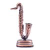Miniature Saxophone Replica Die Cast Pencil Sharpener - Collectible Bronze Music Figurine - Musician Gift view 1