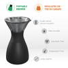 asobu Insulated Pour Over Coffee Maker (32 oz.) Double-Wall Vacuum, Stainless-Steel Filter and Take on the Go Carafe (Burgundy) view 2