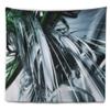 Designart ' 3D Green Black' Abstract Tapestry Blanket Dcor Wall Art for Home and Office, Created On Lightweight Polyester Fabric x Large: 92 in. x 78 in view 2