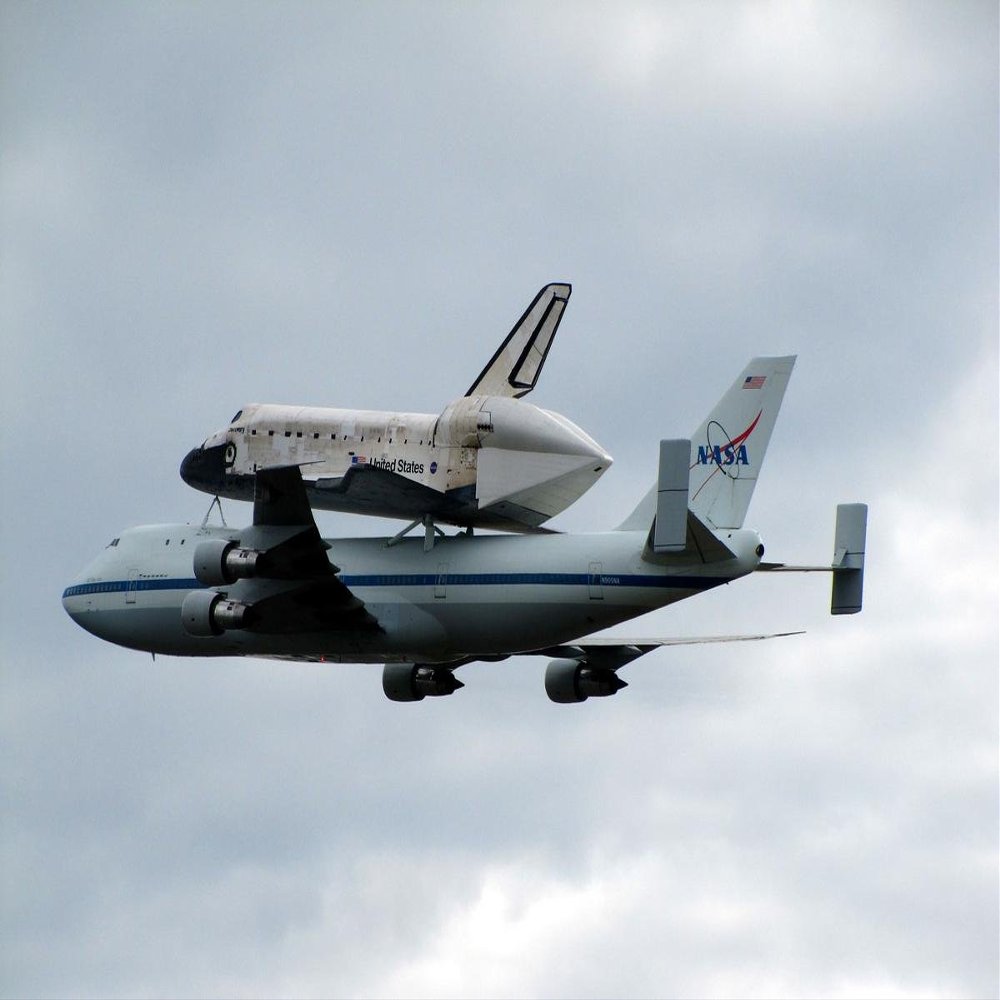 Gifts Delight Laminated 32x24 Poster: N905NA NASA Boeing 747-100 Shuttle Carrier Aircraft Space NASA Boeing 747-100 Shuttle Carrier AircraftSpace Shuttle DiscoveryWashington Dulles Interna