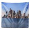 Designart ' Boston Skyline Panorama' Cityscape Photo Tapestry Blanket Dcor Wall Art for Home and Office x Large: 92 in. x 78 in view 2