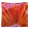 Designart ' Antelope Canyon Cave' Landscape Photo Tapestry Blanket Dcor Wall Art for Home and Office x Large: 92 in. x 78 in view 2