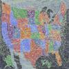 Gifts Delight Laminated 35x24 Poster: Economic Map - Color by Number The Gorgeous, Obsessive U.S. Maps of Paula Scher - Curbed view 1