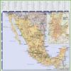 Gifts Delight Laminated 32x24 Poster: Road map of Mexico view 1