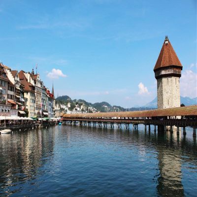 Gifts Delight Laminated 36x24 Poster: Switzerland Zurich, Lucerne, Mt. Rigi Post-Grad Explorations
