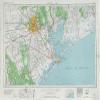 Gifts Delight Laminated 36x24 Poster: Houston Topographic Map Sheet, United States 1956 - Full Size view 1