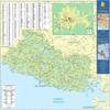 Gifts Delight Laminated 30x24 Poster: Large Detailed Road map of El Salvador. El Salvador Large Detailed Road mapMaps view 1