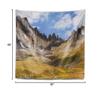 Designart ' Hills and Valleys in Golden Morning' Landscape Photography Tapestry Blanket Dcor Wall Art for Home and Office x Large: 80 in. x 68 in view 4