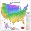 Gifts Delight Laminated 31x24 Poster: Climate Map - ClimateZone Maps of The United States view 1