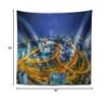 Designart ' Bangkok City' Cityscape Photography Tapestry Blanket Dcor Wall Art for Home and Office Large: 60 in. x 50 in view 4