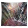 Designart ' Breathtaking View of Aline Forest' Landscape Photography Tapestry Blanket Dcor Wall Art for Home and Office, Created On Lightweight Polyester Fabric Medium: 39 in. x 32 in view 2