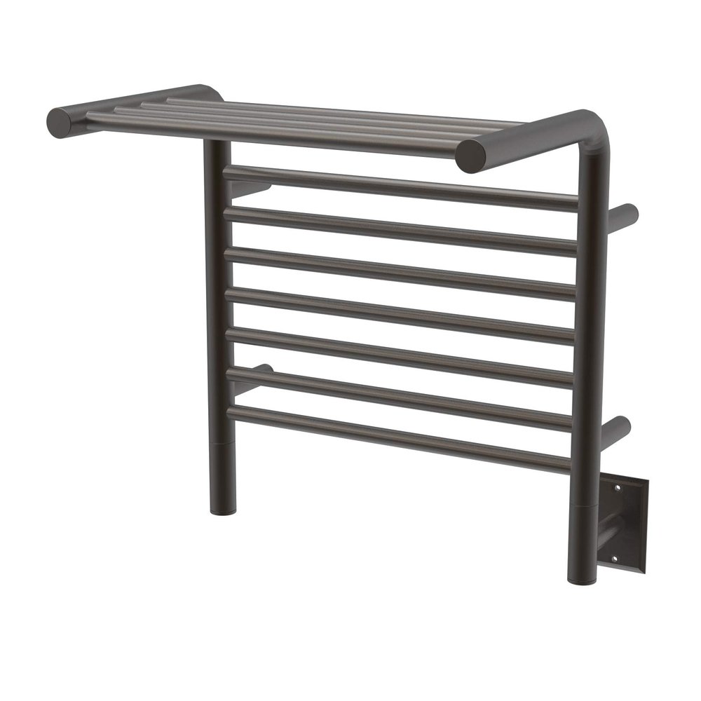 Amba Jeeves MSO Model M-Shelf 11-Bar Hardwired Towel Warmer Shelf in Oil Rubbed Bronze
