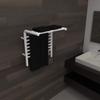 Amba Jeeves MSW Model M-Shelf 11-Bar Hardwired Towel Warmer Shelf in White view 2