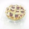 OTRIEK Clamshell Pie Container 8" Shallow Clear Pack 100/case view 2