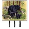 Mi Casa Black Bears by Daphne Baxter Leash or Key Holder view 1