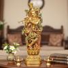 Esplanade - Lord Krishna Kishan Gopal Murti Idol Statue Sculpture - Brass - 29" - Multicolor view 3