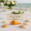 Pack of 12- Starfish Place Card Holders, Beach Wedding Table Number Holders, Nautical Escort Card Stands, Shell Name Card Holders, Marine Wedding Menu Holders, Tropical Reception Table Accents view 2