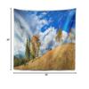 Designart ' Mountain Autumn Panorama' Landscape Tapestry Blanket Dcor Wall Art for Home and Office Medium: 39 in. x 32 in view 4