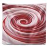 Designart ' Beautiful Candy Cane Spiral' Abstract Tapestry Blanket Dcor Wall Art for Home and Office, Created On Lightweight Polyester Fabric x Large: 92 in. x 78 in view 2