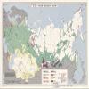 16" x 24" 1961 Map Of USSr Major Religious Groups view 1