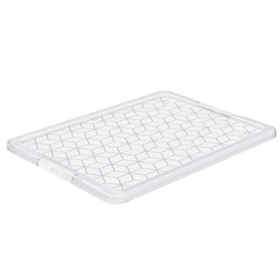 Rotho, Evo Easy, Lid for 50-140 l EVO EASY, Plastic (PP) BPA-free, transparent, 79,1 x 59,3 x 2,8 cm