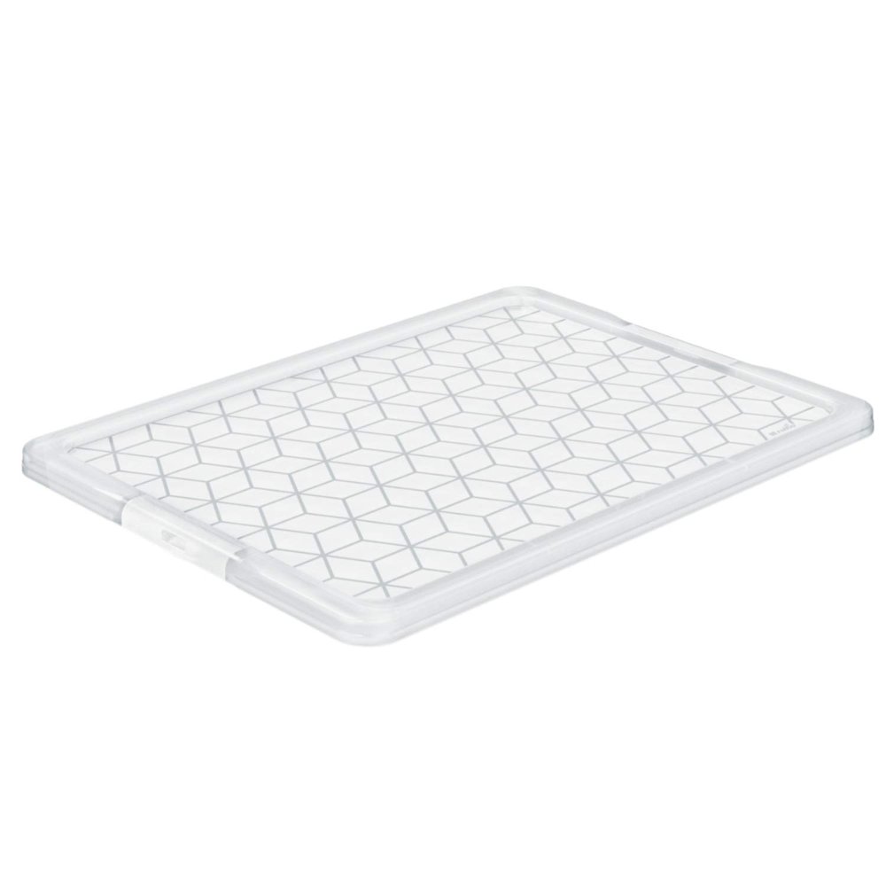 Rotho, Evo Easy, Lid for 50-140 l EVO EASY, Plastic (PP) BPA-free, transparent, 79,1 x 59,3 x 2,8 cm