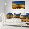 Dramatic Sky Above Paris Eiffel Towerin Paris' Cityscape Round Throw Pillow & Round Cushion Pillow Cover for Living Room, Sofa view 2