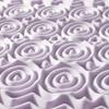 Mellow 3 Inch 5-Zone Memory Foam Mattress Topper, Soothing Lavender Infusion, Dorm Essentials, King view 3