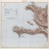 18" x 24" 1962 Map Of Haiti Railroads Roads Airports view 1