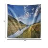 Designart Mountain River Under Blue Sky, Medium/39" x 32" view 4