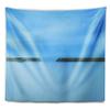 Designart ' Concrete Pier and Stairs' Seascape Tapestry Blanket Dcor Wall Art for Home and Office x Large: 92 in. x 78 in view 2