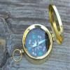 Mahira Nautical Lot of 10 Brass Working Lid Compass 2 inch Nautical Compass Gift Maritime view 1