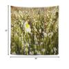 Designart ' Wild Chamomile Field' Flower Tapestry Blanket Dcor Wall Art for Home and Office, Created On Lightweight Polyester Fabric Medium: 39 in. x 32 in view 4