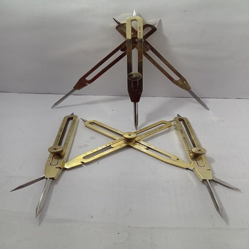 Mahira Nautical BRASS ANTIQUE DRAFTING TOOL 9" PROPORTIONAL DIVIDER SCIENTIFIC INSTRUMENT 20% OFF