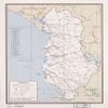 18" x 24" 1962 Map Of Albania Railroads Roads view 1