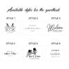 Alternative Wedding Guest Book 20-236 pieces Wooden Puzzle Engagement Guest Book Personalized Guestbook Sign with Monogram, Names Wedding Gifts Idea Rustic Guestbook (Style 2 - Names) view 3