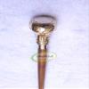 Mahira Nautical Designer Brass Victorian Handle Wooden Vintage Walking Cane Antique Style Stick Free Compass view 3