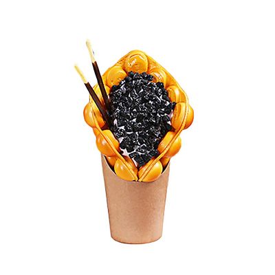 ALDKitchen Bubble Waffle Display | Artificial Bubble Waffle for Restaurants | Food Decoration (19)
