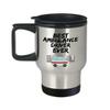 Ambulance Driver Travel Mug - Best Ambulance Driver Ever - Funny Gift for Paramedic - Car Coffee Tea 14 oz Stainless Steel view 1