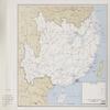 16" x 24" 1960 Map Of South China Railroads Roads view 1