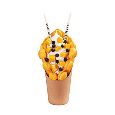 ALDKitchen Bubble Waffle Display | Artificial Bubble Waffle for Restaurants | Food Decoration (8)