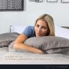 SHEEX Arctic Aire MAX Sheet Set, Ultrasoft Cooling Sheets with 1 Flat Sheet, 1 Fitted Sheet, and 2 Pillowcases, King, Denim view 4