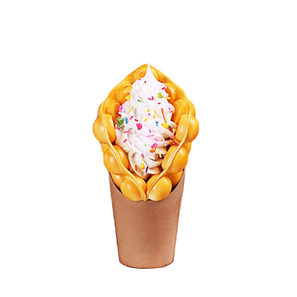 ALDKitchen Bubble Waffle Display | Artificial Bubble Waffle for Restaurants | Food Decoration (21)