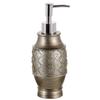 Creative Scents Dublin Silver Bathroom Accessory Set - Brushed Silver Bathroom Sets Accessories - 4 Piece Bathroom Set Includes: Soap Dispenser, Toothbrush Holder, Soap Dish and Tumbler view 3
