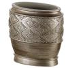 Creative Scents Dublin Silver Bathroom Accessory Set - Brushed Silver Bathroom Sets Accessories - 4 Piece Bathroom Set Includes: Soap Dispenser, Toothbrush Holder, Soap Dish and Tumbler view 4
