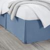 Nestl Blue Heaven Bed Skirt Cal King Size - Cal King Bed Skirt 14 Inch Drop - Brushed Microfiber Bed Skirts - Hotel Quality Pleated Bed Skirt - Shrinkage & Fade Resistant view 1