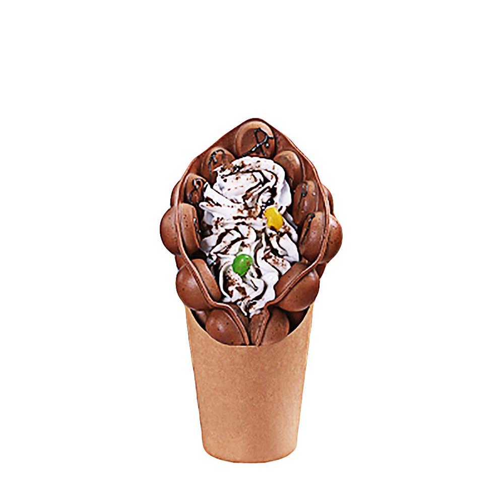 ALDKitchen Bubble Waffle Display | Artificial Bubble Waffle for Restaurants | Food Decoration (36)